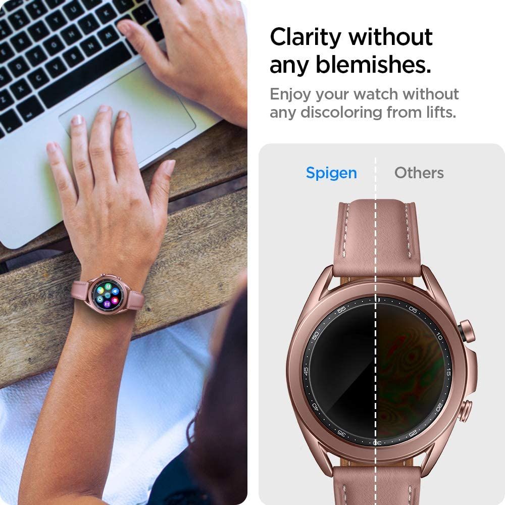 Galaxy Watch 3 (41mm) Screen Protector EZ Fit GLAS.tR SLIM ...